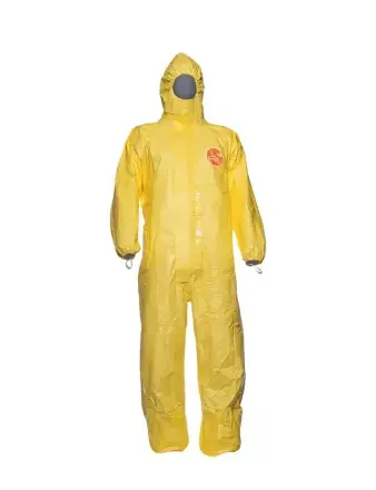 [SBV71L / 1037951] COMBINAISON TYVEK ANTI-ACIDE JAUNE XL